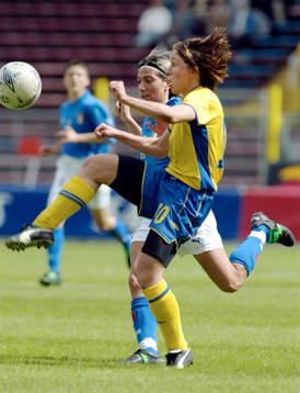 Hanna Ljungberg, Sverige och Margherita Masia Gioia, Italien