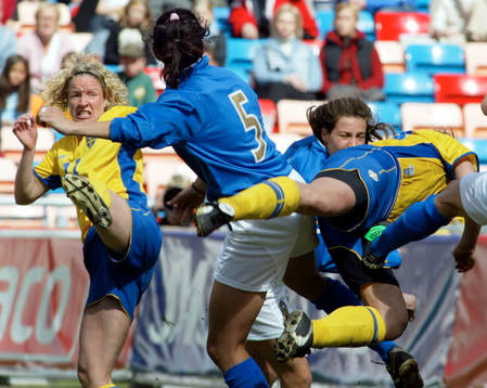 Victoria Svensson och Hanna Marklund, Sverige