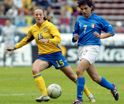 Therese Sjögran, Sverige och Chiara Gazzoli, Italien