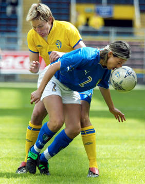 Kristin Bengtsson, Sverige och Margherita Masia Gioia,
