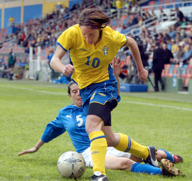 Hanna Marklund, Sverige och Manuela Tesse, Italien