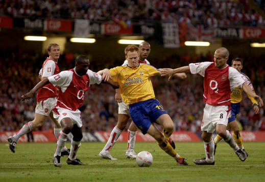 Fredrik Ljungberg och Lauren, Arsenal mot Michael Svensson,