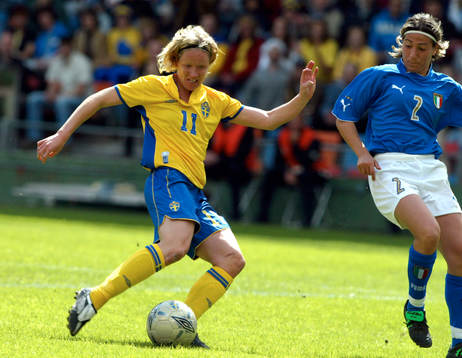 Victoria Svensson gör 1-0