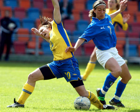 Hanna Ljungberg, Sverige och Margherita Masia Gioia, Italien