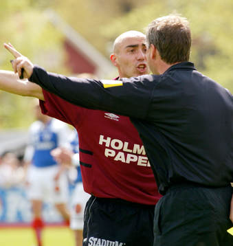 Patrik Kieback, Norrköping och Åke Andersson, domare