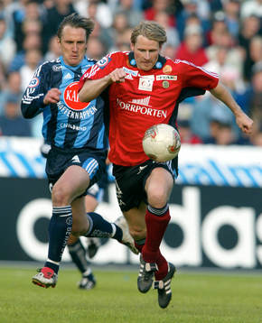 Andreas Johansson, Djurgården och Tommy Bergersen,