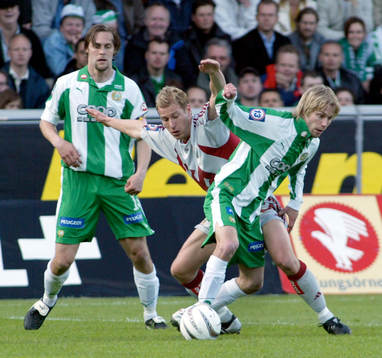 Karl-Oskar Fjörtoft och Max Von Schlebrügge, Hammarby och