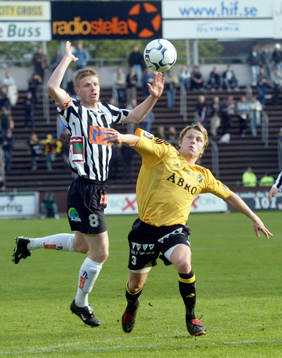 Karl Corneliusson, AIK och Henrik Nilsson, Landskrona