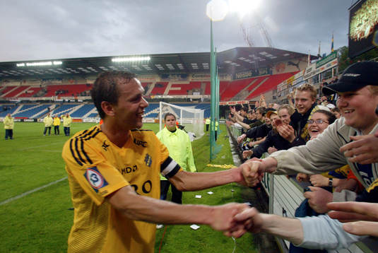 Lagkapten Krister Nordin, AIK tackar fansen för stödet