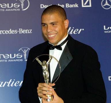 Fotboll, Ronaldo. Laureus Sports Awards 2003