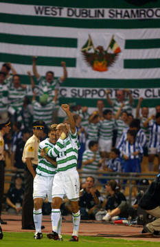 Henrik Larsson, Celtic jublar, jubel