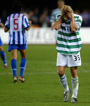 Johan Mjällby, Celtic deppar, depp