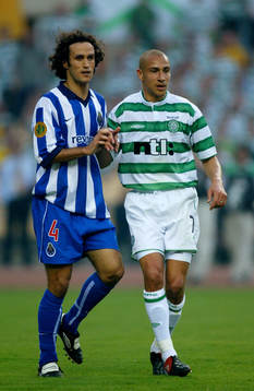 Ricardo Carvalho, Porto och Henrik Larsson, Celtic