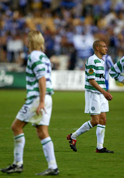 Henrik Larsson, Celtic deppar, depp