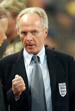 Fotboll, Sven Göran Eriksson, förbundskapten, England