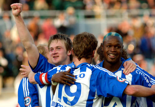 Dennis Jonsson och Mamadou Diallo (Mamadou Big Mama