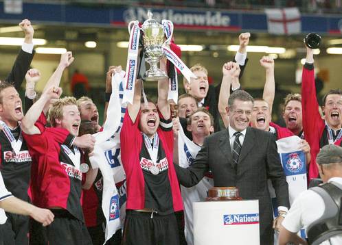 Fotboll, Engelsk, Division 3 Play Off Final, Bournemouth -