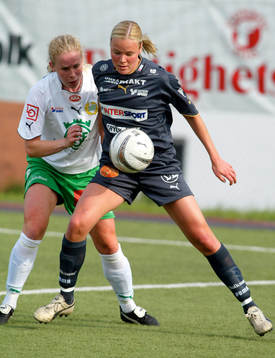 Elin Ekblom, Hammarby och Laura Kalmari, Umeå
