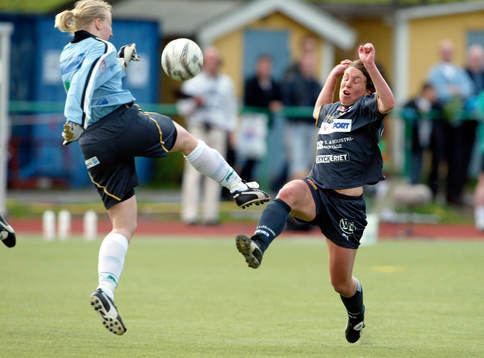 Camilla Halonen, Hammarby och Hanna Ljungberg, Umeå