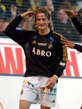 Mats Rubarth, AIK jubel