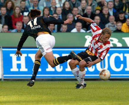Svante Samuelsson, AIK och Erik Johansson, Malmö