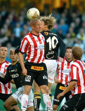 Olof Persson, Malmö och Andreas Andersson, AIK