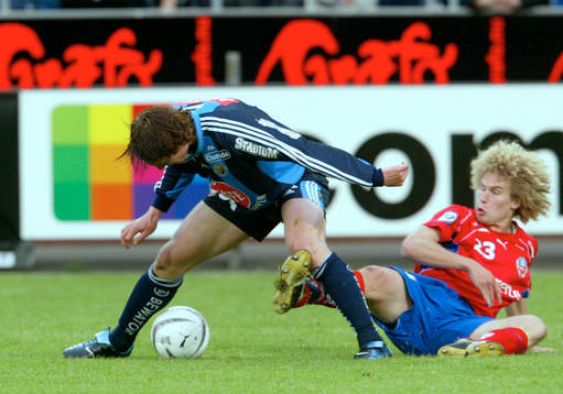 Kim Källström och Christoffer Andersson