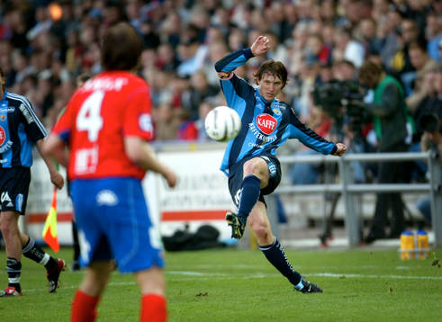 Kim Källström, Djurgården. Skott