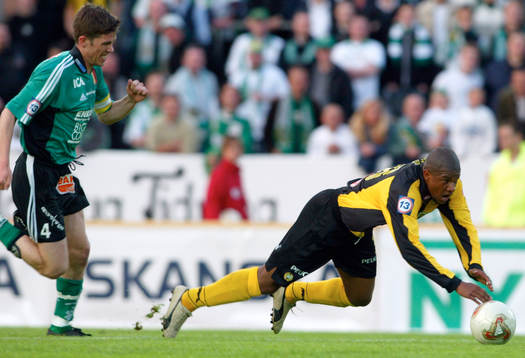 Johan Norell, Enköping och Dede Andersson, Hammarby