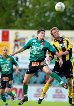 Fredrik Ulmstedt, Enköping och Mikkel Jensen, Hammarby