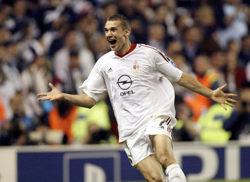 Andriy Shevchenko avgjorde när Milan vann mot Juventus
