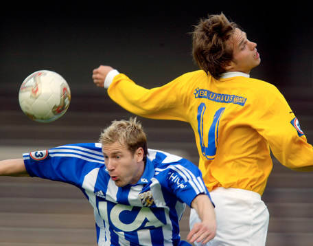Jonas Henriksson, Göteborg vinner en höjdduell mot Martin