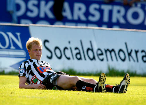 En uppgiven Matthias Eklund, Landskrona
