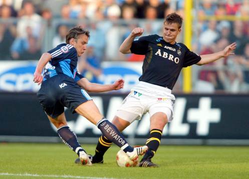 Andreas Johansson, Djurgården och Per Nilsson, AIK
