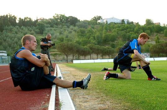 Fredrik Ljungberg och Michael Svensson, Sverige