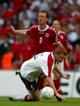 Danskarna fick John Arne Riise och norrmännen på fall
