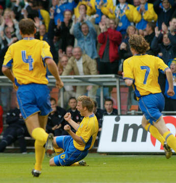 Anders Svensson, jubel