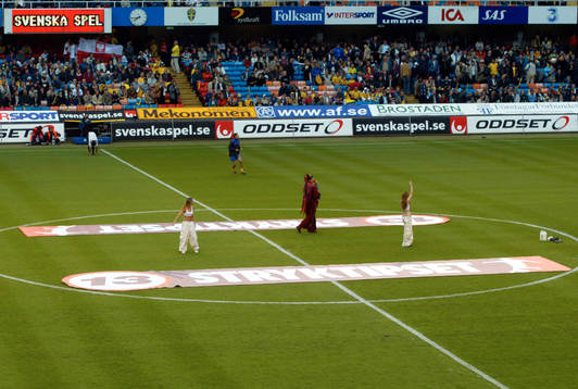 Svenska Spel banderoll