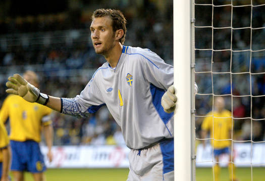 Andreas Isaksson, målvakt, Sverige