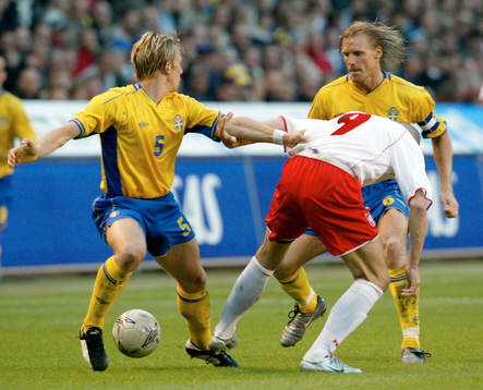 Erik Edman och Johan Mjällby