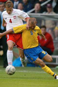 Fredrik Ljungberg och Marcin Baszczynski