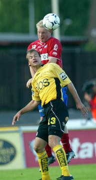 Snabbe målskytten Hasse Berggren, Elfsborg trycks i ryggen