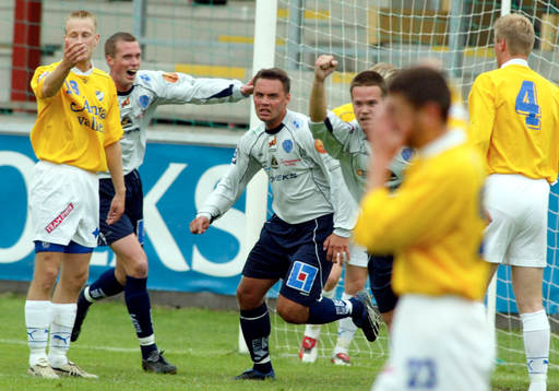 Fotboll. Superettan. IFK Malmö - Falkenberg FF. Jens