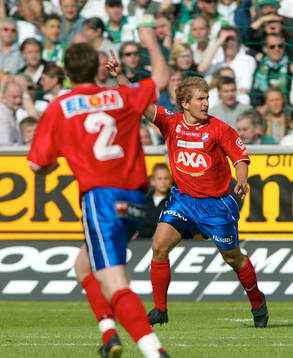 Johan Svensson, Öster, glädje, jubel