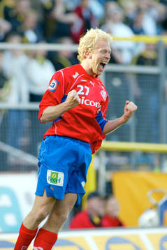 Gustaf Andersson, Helsingborg, jubel