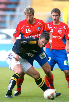 Per Nilsson, AIK och Mattias Lindström, Helsingborg