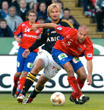 Tommi Grönlund, Helsingborg och Andreas Andersson, AIK