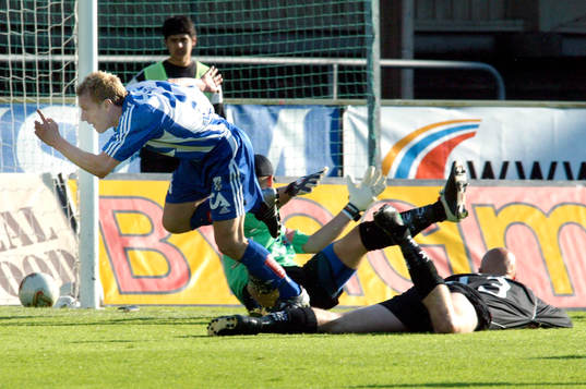Jonas Henriksson var dagens man i blåvitt