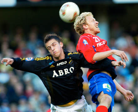 Per Nilsson, AIK och Gustaf Andersson, Helsingborg