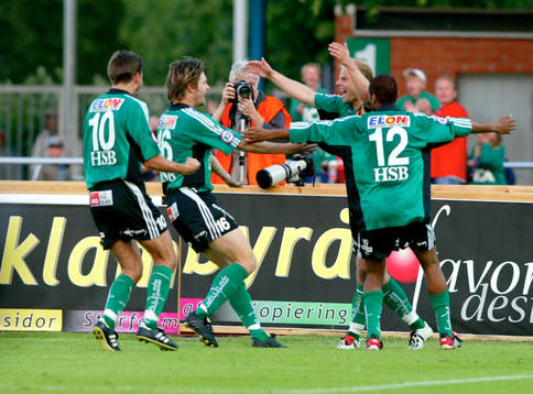 Andreas Hermansson, Enköping, jubel